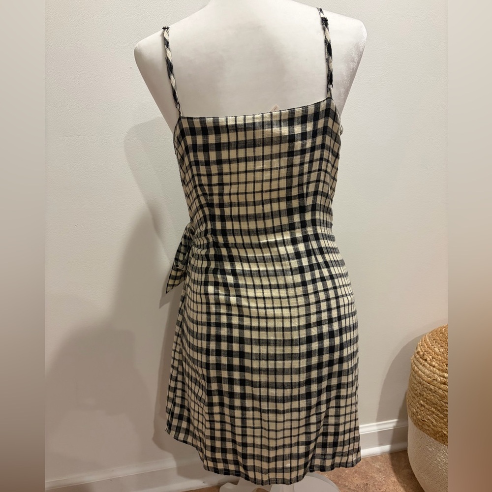Free People Nodia Wrap Mini Dress Size Small  Tie Waist - Picture 6 of 7
